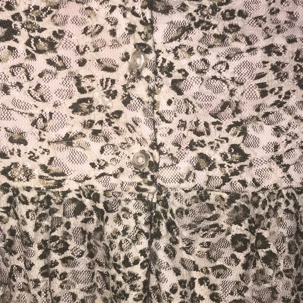 Marmellata Long Sleeves animal print dress 4T E88 - Picture 4 of 5